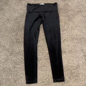 Plush black Women’s Leggings-Kay Unger New York